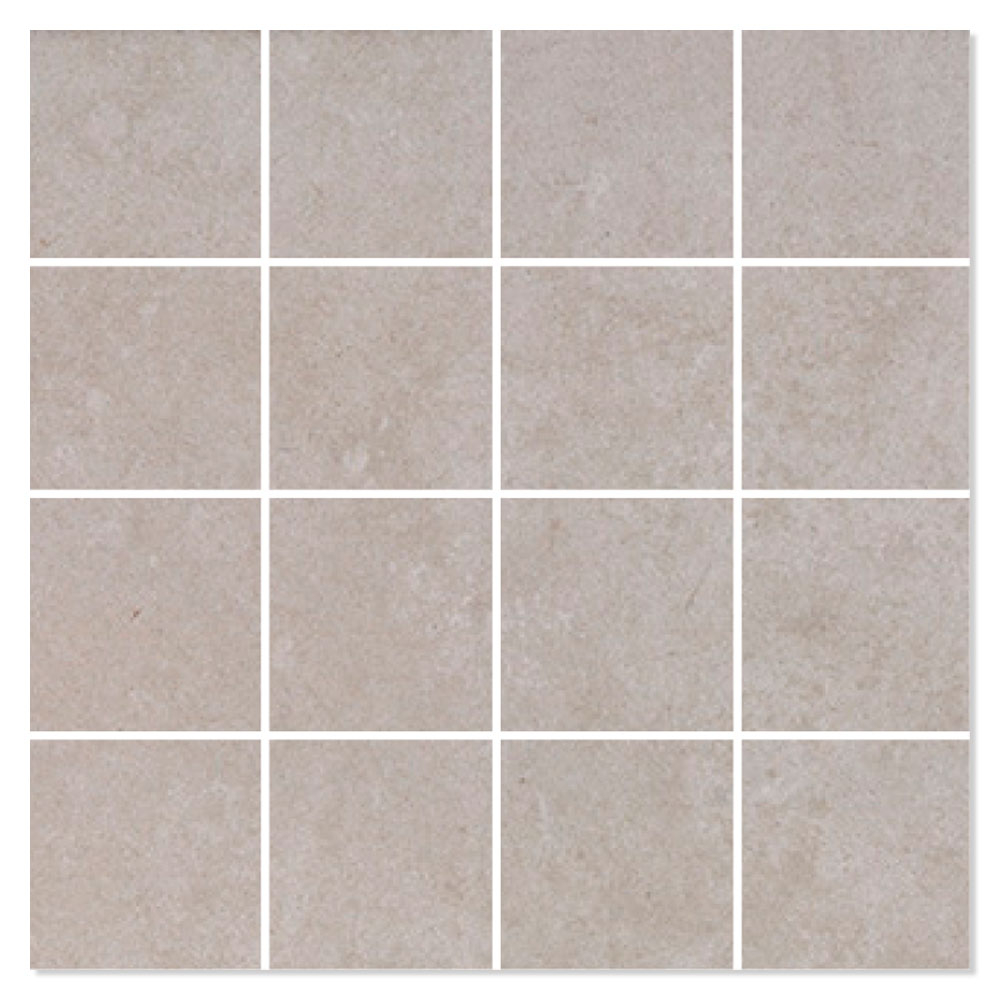 Mosaik Klinker Viceno Beige Matt 30x30 (7x7)  cm